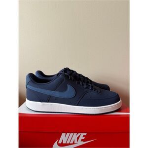 Nike Court Vision Low Midnight Navy Blue HM6193-410 Men’s Size 7.5